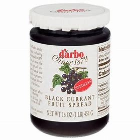 Darbo Black Currant Fruit Spread